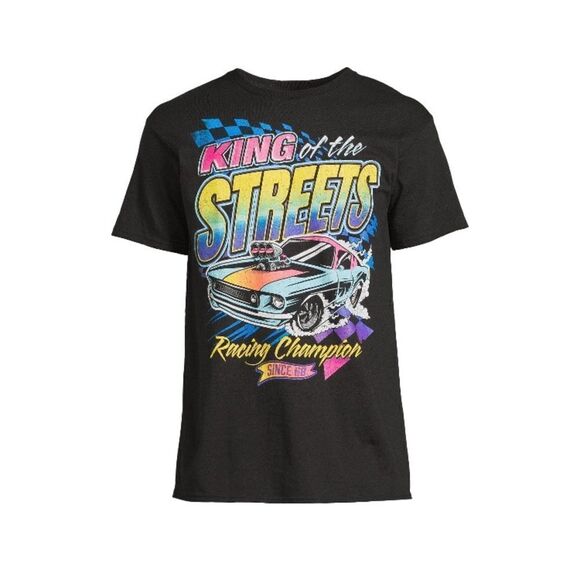 Men’s Chevrolet & King Of The Streets Cotton Short Sleeve T-Shirts 2-Pack Size M - Picture 9 of 12